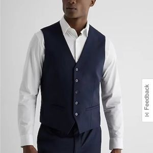 Express Men Suit Vest NWT